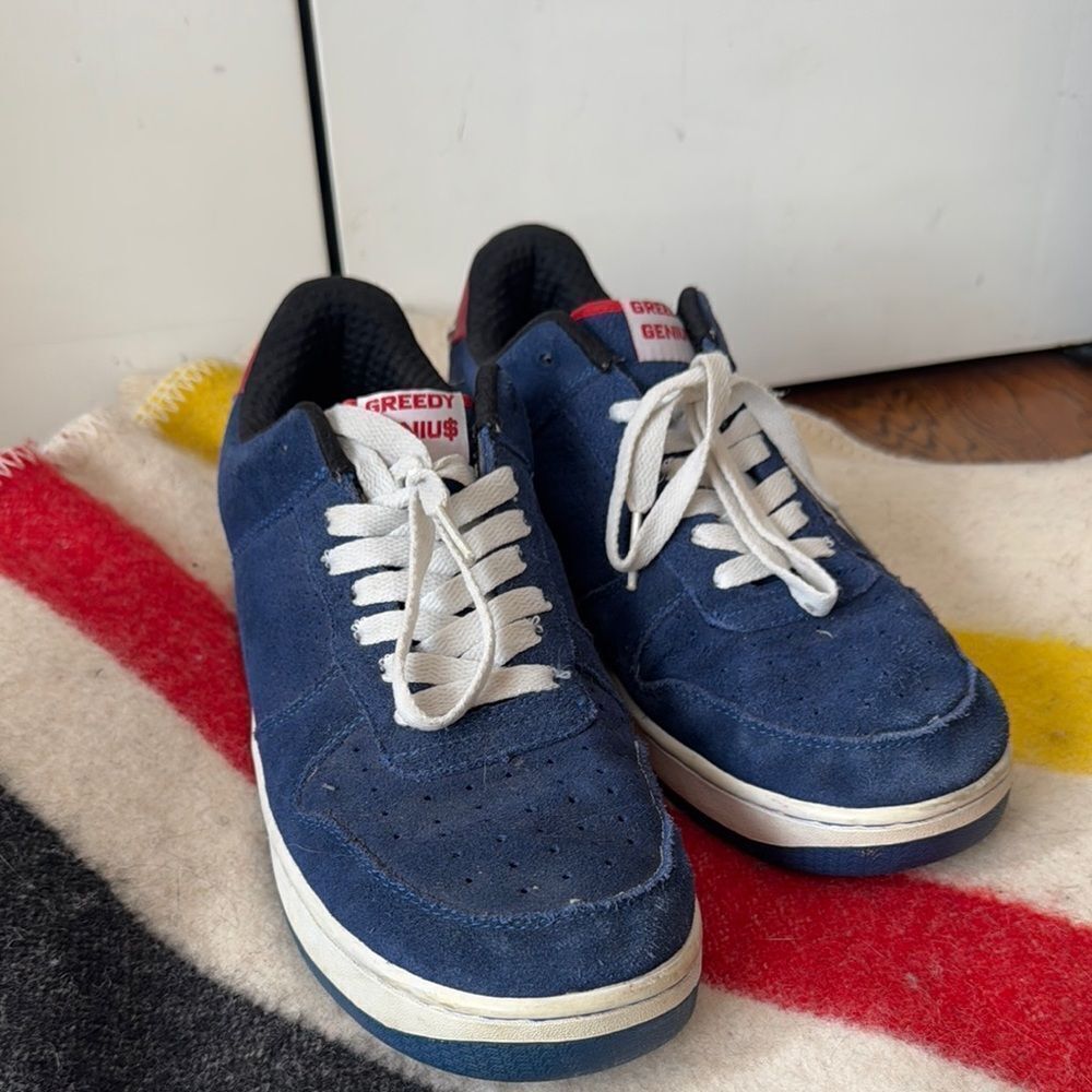 Vintage GREEDY GENIUS MEN PRIMO PATRIOTIKS (NAVY) - 11.5